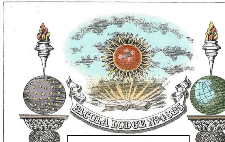 Facula Lodge No. 4825 emblem